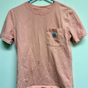 Carhartt Women’s Light Orange Short Sleeve Tee